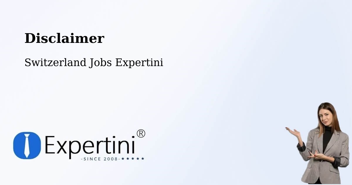 Disclaimer – Winterthur - Switzerland Jobs Expertini