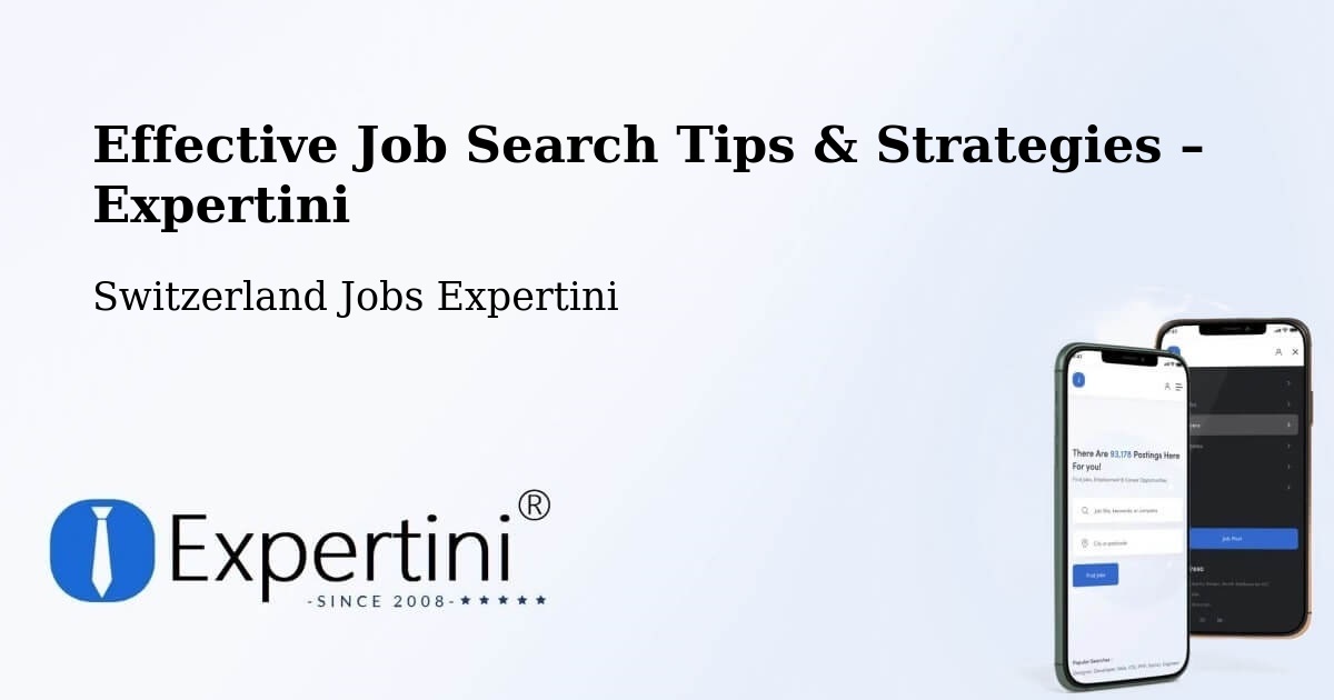 Job Search Tips & Strategies for Job Seekers – Winterthur - Winterthur, Switzerland Jobs Expertini